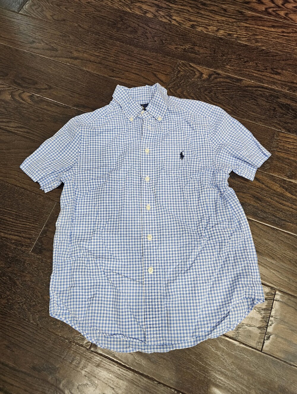 Polo Ralph Lauren Button Down Short Sleeve Shirt, Size M, Great Condition,